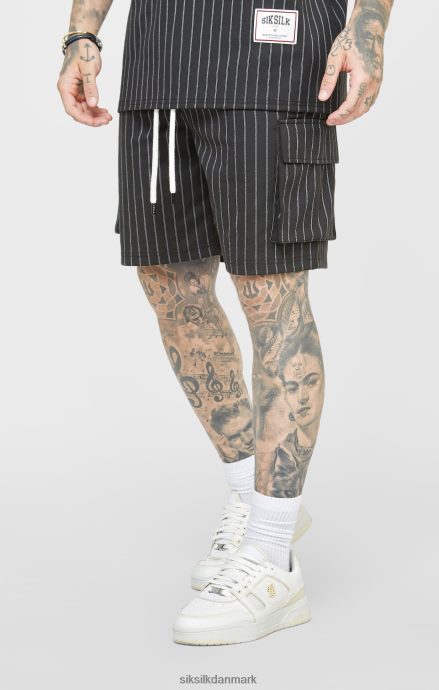 beklædning SikSilk sort jubilæum basketball cargo kort Mænd 862RF4564