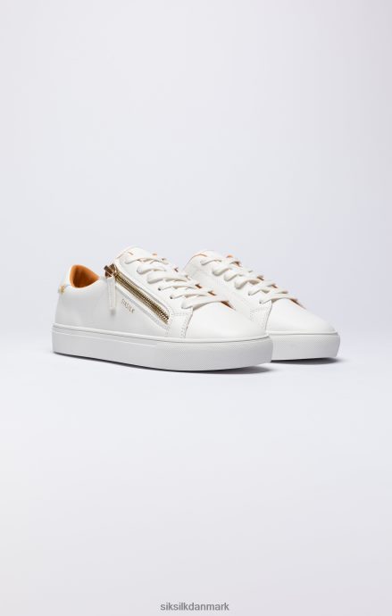 fodtøj SikSilk hvid klassisk sneaker med funktionel lynlås Mænd 862RF412