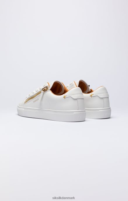 fodtøj SikSilk hvid klassisk sneaker med funktionel lynlås Mænd 862RF412