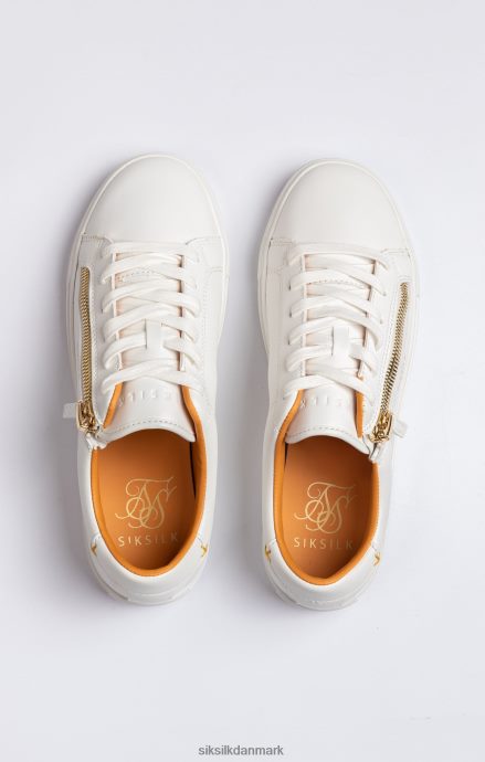 fodtøj SikSilk hvid klassisk sneaker med funktionel lynlås Mænd 862RF412