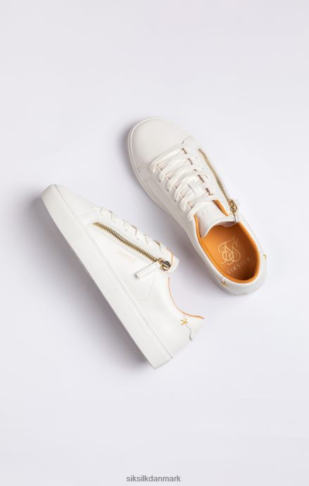 fodtøj SikSilk hvid klassisk sneaker med funktionel lynlås Mænd 862RF412
