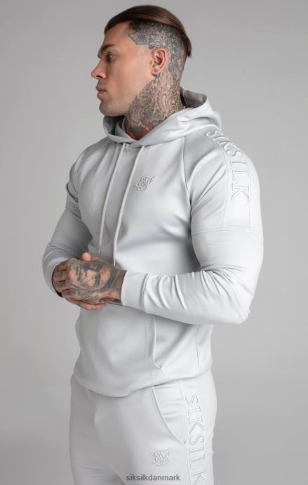 beklædning SikSilk grå panel hættetrøje Mænd 862RF4411