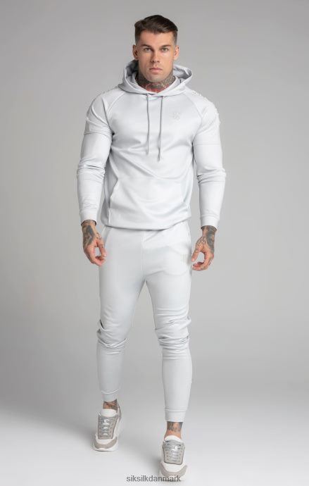 beklædning SikSilk grå panel hættetrøje Mænd 862RF4411