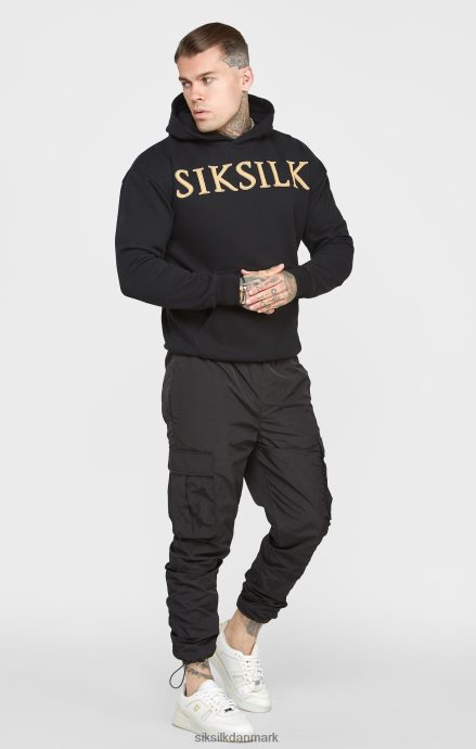 beklædning SikSilk hættetrøje i guldapplikation Mænd 862RF4436