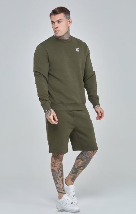 beklædning SikSilk kaki essentiel sweatshirt Mænd 862RF4441