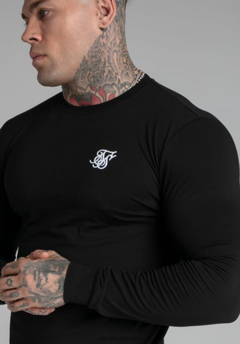 beklædning SikSilk sort essentiel sweatshirt Mænd 862RF4412