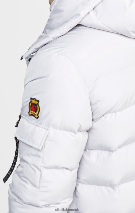 beklædning SikSilk grå parkajakke Mænd 862RF4487