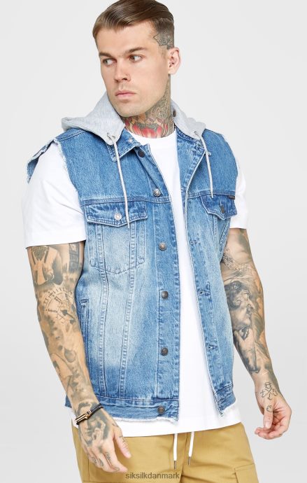 beklædning SikSilk skyl & denim vest Mænd 862RF4473