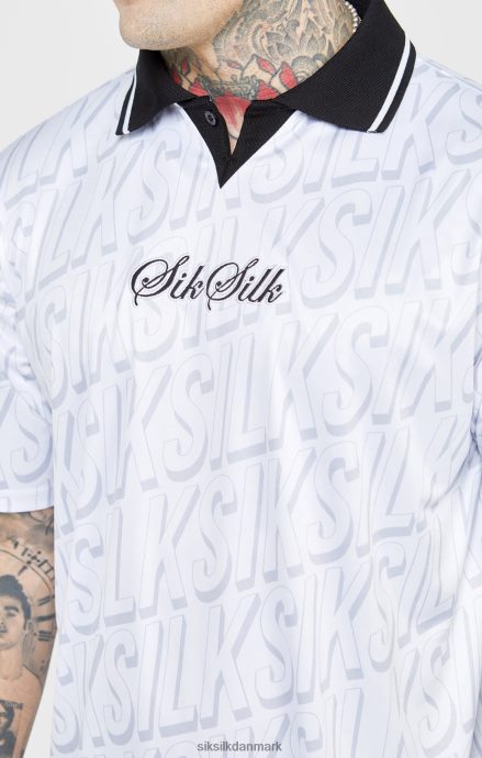 beklædning SikSilk hvid fodboldtrøje Mænd 862RF4380