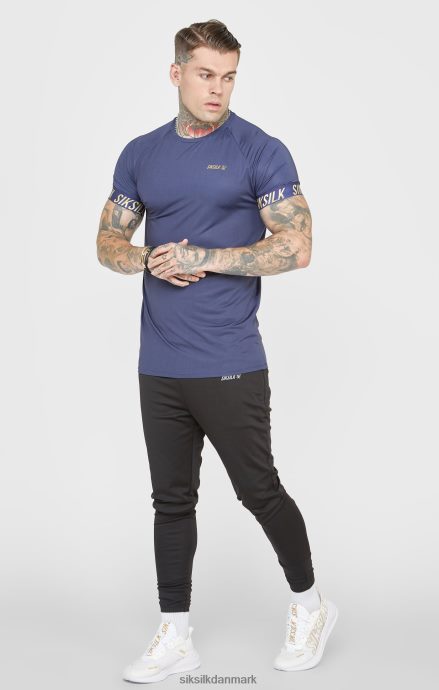 beklædning SikSilk marineblå sports t-shirt Mænd 862RF4371