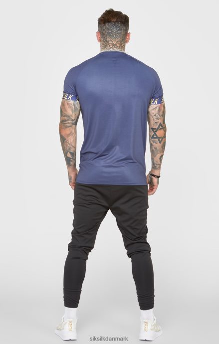 beklædning SikSilk marineblå sports t-shirt Mænd 862RF4371