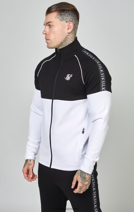 beklædning SikSilk sort tapet 1/4 lynlås top & jogger sæt Mænd 862RF4505