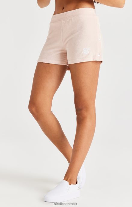 beklædning SikSilk toweling popper-shorts - pink piger 862RF4354