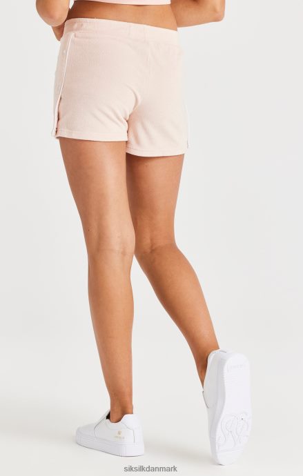 beklædning SikSilk toweling popper-shorts - pink piger 862RF4354