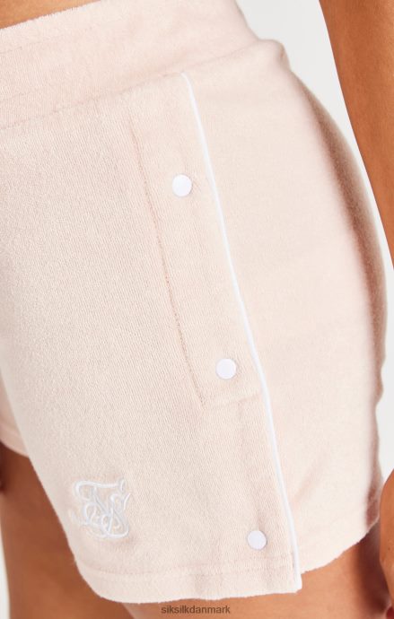beklædning SikSilk toweling popper-shorts - pink piger 862RF4354