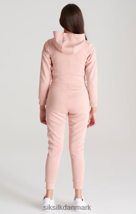beklædning SikSilk pink tapet cropped hættetrøje piger 862RF4332