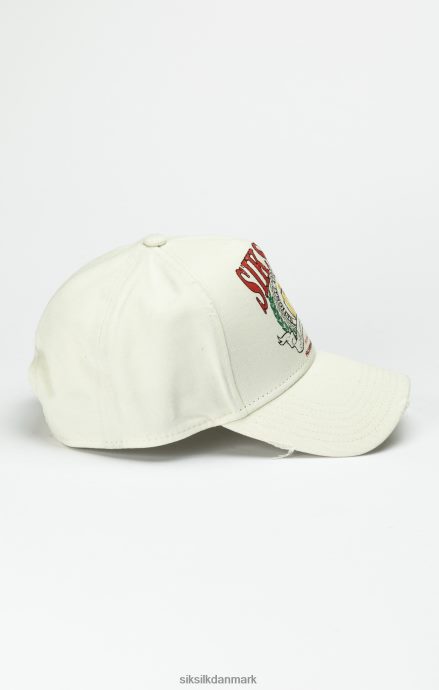 tilbehør SikSilk ecru varsity trucker kasket unisex 862RF4228