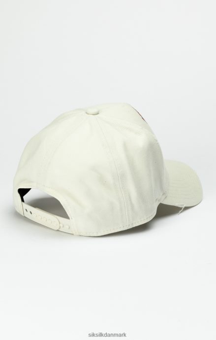 tilbehør SikSilk ecru varsity trucker kasket unisex 862RF4228